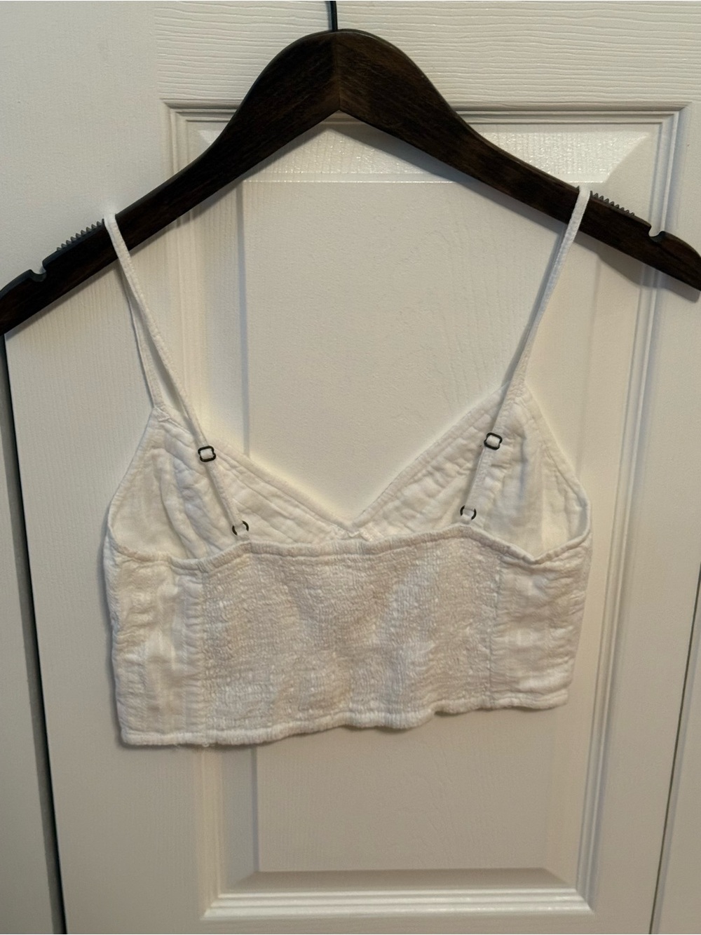 Free People One White Cropped Tank - Picture 3 of 4